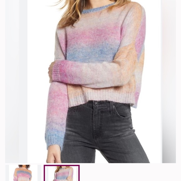 Rails Camille Sweater in Rainbow - Picture 2 of 4